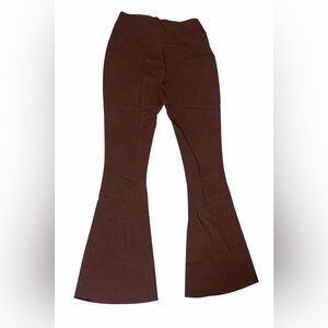 RAYN Brown Flare Pants Stretch Pull-On NWT XXL
